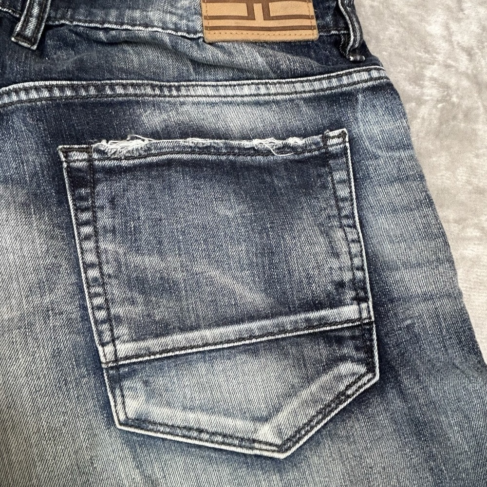 Jordan Craig Shorts Mens Size 36  Distressed Denim Shorts * - Picture 14 of 16